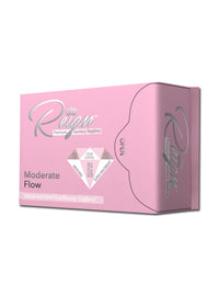 Menstrual Pads, Pink Reign Moderate Flow Pad for Women